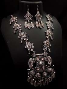 Oxidized Jewelry Set